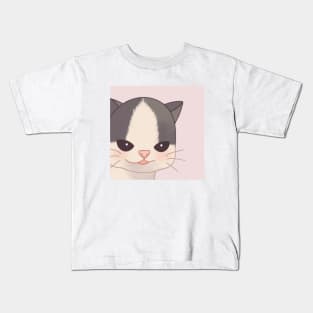 Smug Cat Hehe Kids T-Shirt